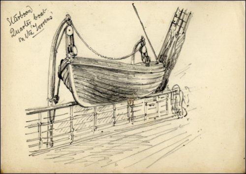 Boat Pencil Sketch