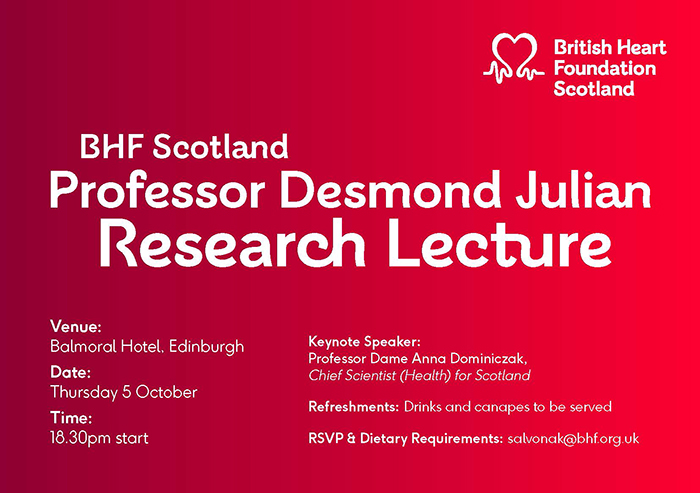 Professor Desmond Julian Research Lecture