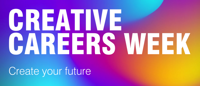 Creative Careers Week 2024 web tile (700x300)