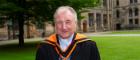 A portrait of the late Reverend Stuart MacQuarrie, former Chaplain at the University of Glasgow 