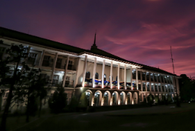 Universitas Gadjah Mada at sunset