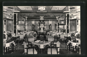 Cathay Lounge Postcard