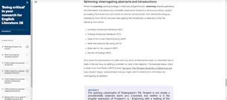 A screenshot of content on Articulate resource