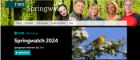 Banner image taken from the BBC Springwatch website featuring presenters