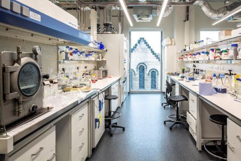 Image of the lab where the Keltic Pharma journey began.