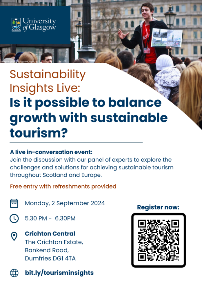 Sustainability Insights Poster - Tourism