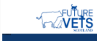 Logo of Future Vets with a cow and the date 2024