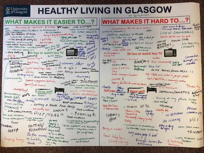 GPPC at Explorathon 2018 poster of comments