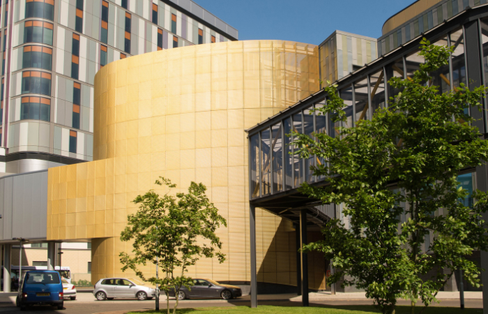 An image of the Teaching & Learning Centre at the Queen Elizabeth Hospital