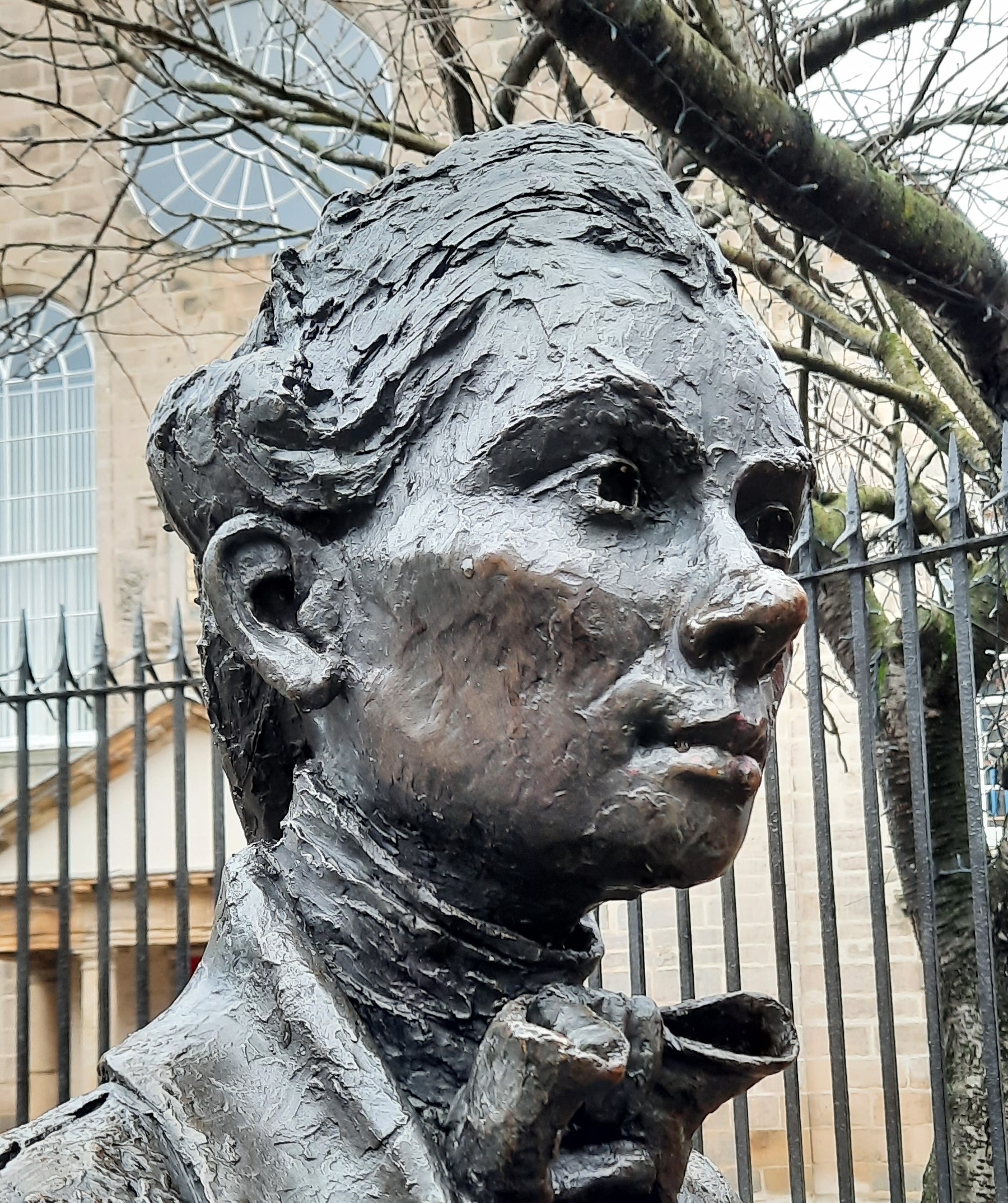 Statue of Robert Robert Fergusson, Canongate, Edinburgh