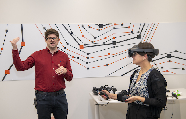 Jo Shanmugalingam visits the TransiT research hub at the ARC