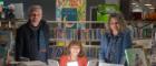 Professor Hayden Lorimer of the University of Edinburgh, Wintering Well box user Claire Charlwood, and Professor Hester Parr of the University of Glasgow are pictured in Kirkintilloch’s William Patrick library