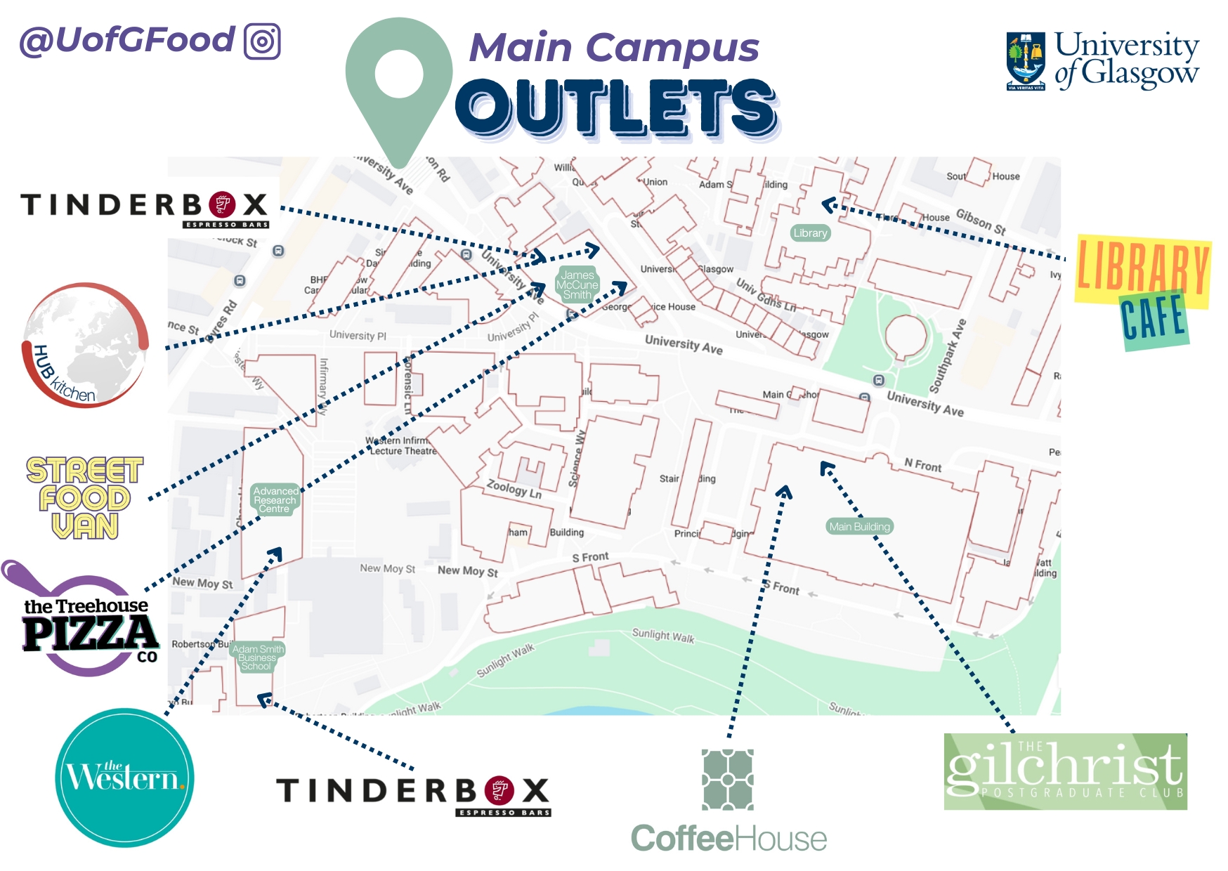 Outlet Location Map