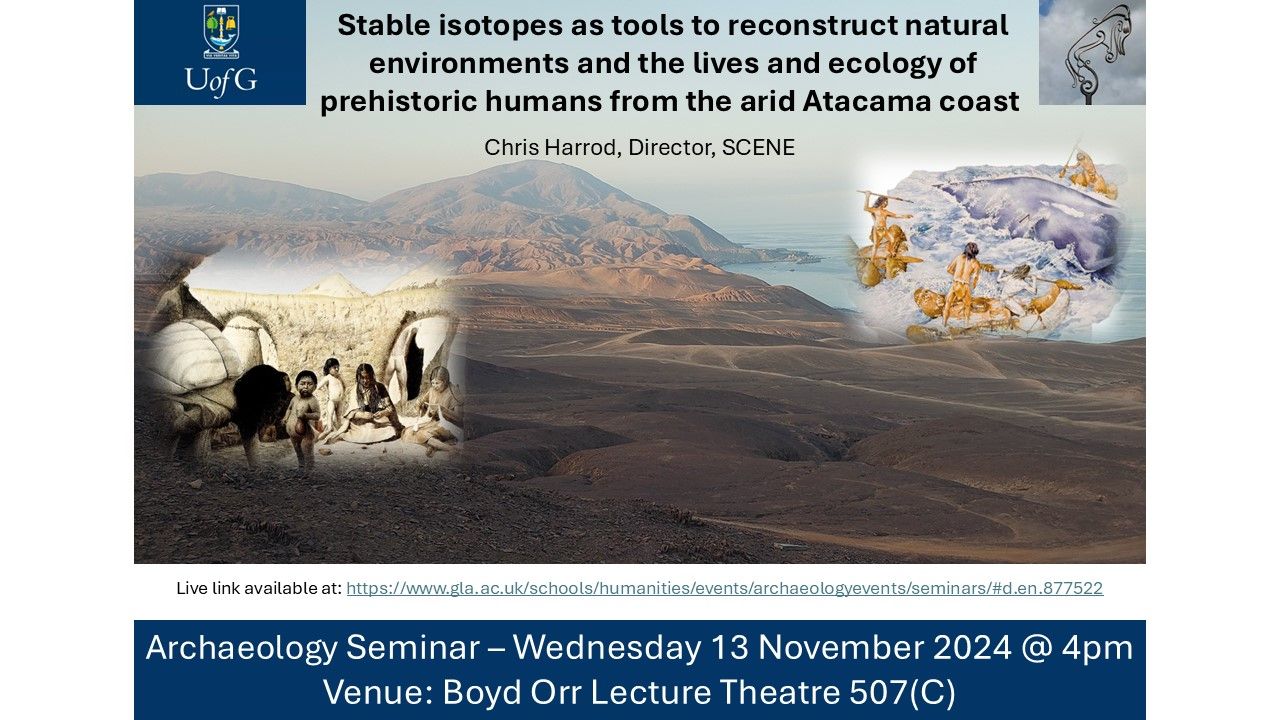 Stable isotopes as tools to reconstruct natural environments and the lives and ecology of prehistoric humans from the arid Atacama coast