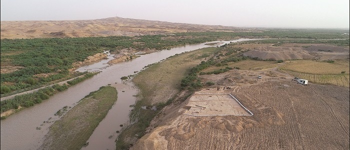 Excavation site at Shakhi Kora. Copyright Sirwan Regional Project