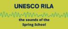 Logo for UNESCO RILA - the sounds of the Spring School