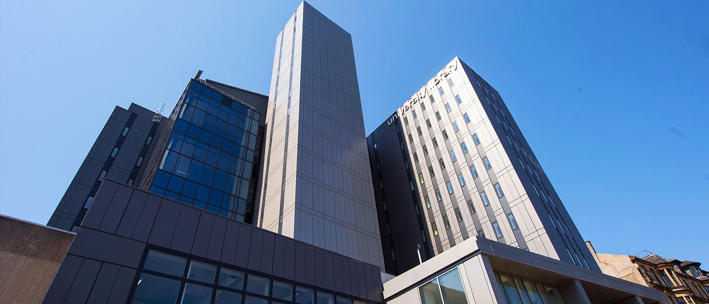 Photograph of the main University Library Building