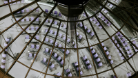 A photo of the inside of the German Parliament, Bundestag