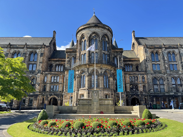 The Hunterian on a Sunny Day