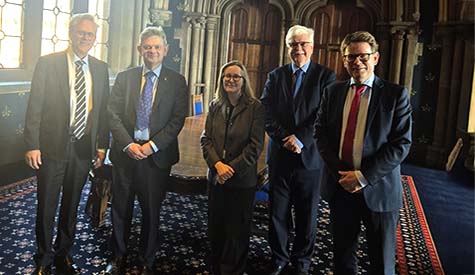 UofG senior staff meeting Norwegian Embassy representatives