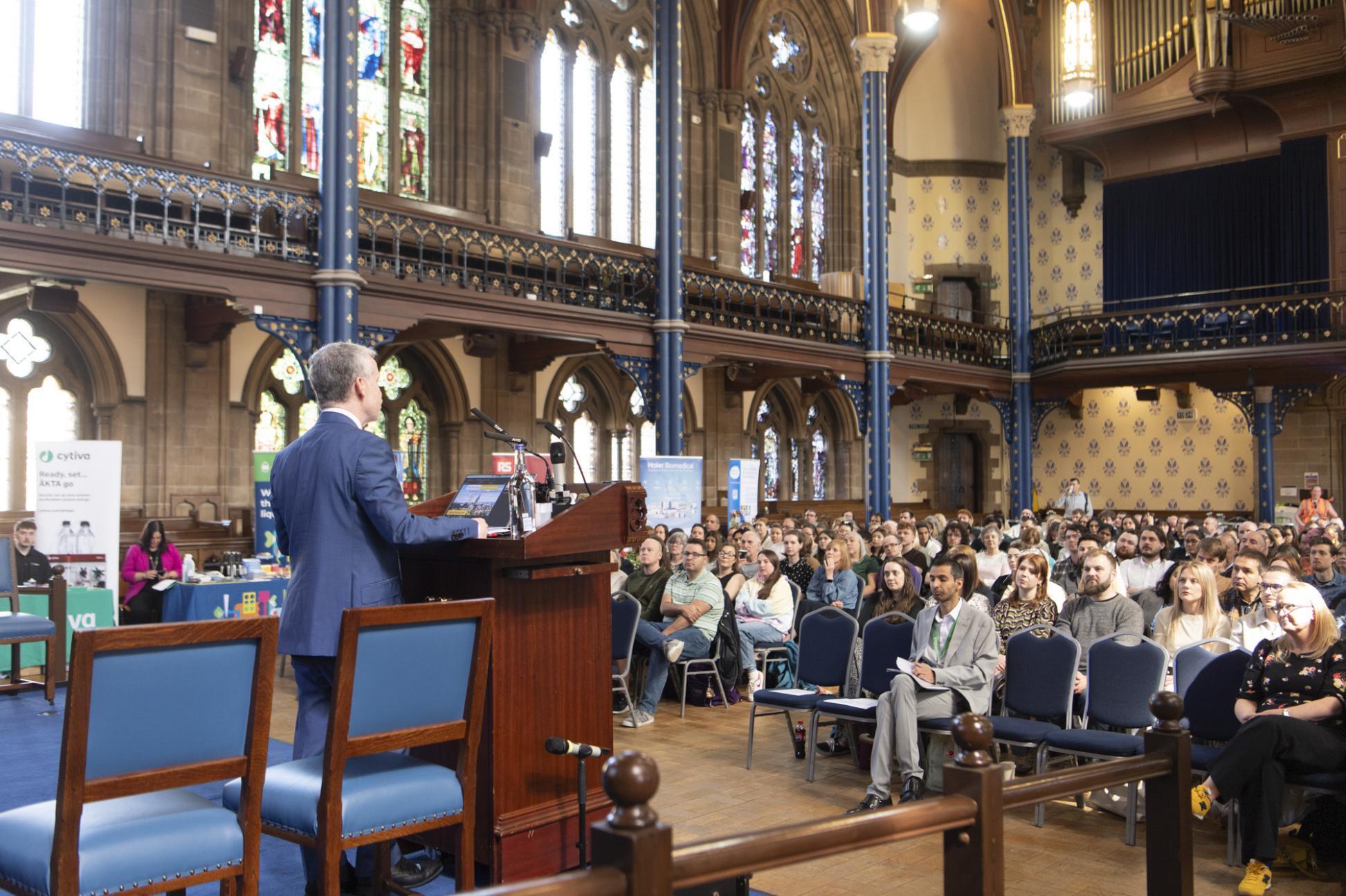 conference and stage