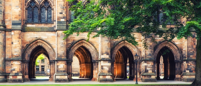 University of Glasgow Cloisters