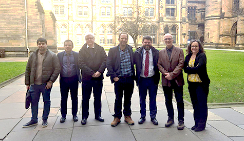 Delegation from Cuba visiting the Uni