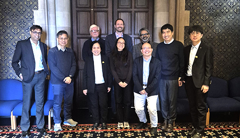 Delegation from NUS at the University