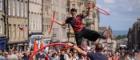 Street performers at Edinburgh Festival Fringe. Credit David Monteith-Hodge Photographise