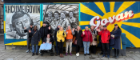 Image of participants and volunteers with the Invisible Cities social enterprise that is working in Govan and has successfully accessed GRID Civic Funding