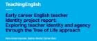 Text on blue background: TeachingEnglish, Early Career English teacher identity project report: Exploring teacher identity and agency through the Tree of Life approach. Maria Grazia Imperiale, Stephen Mander, Damian Ross