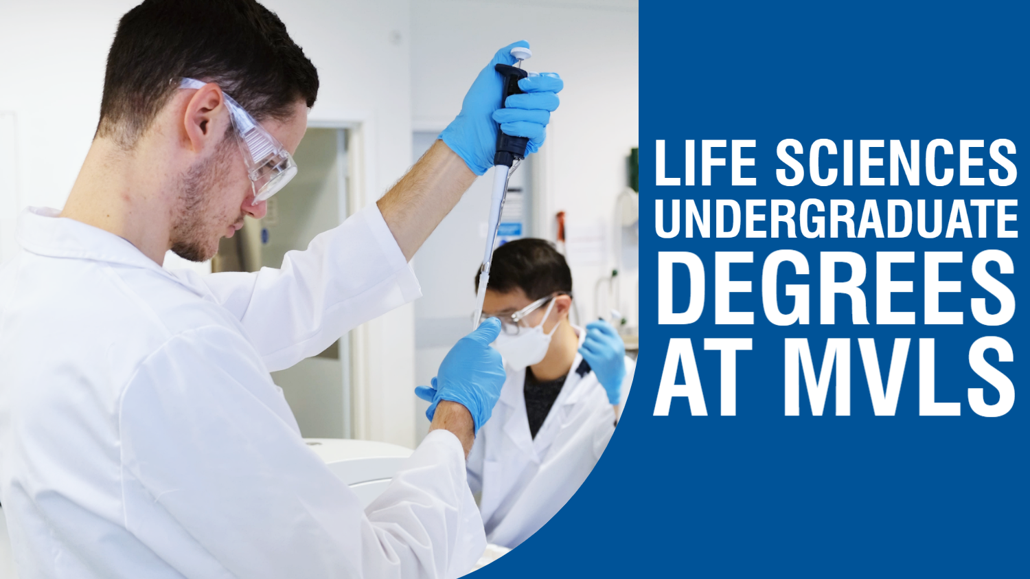 Video thumbnail for life sciences undergraduate degrees in the College of Medicine, Veterinary and Life Sciences