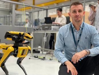 Daniel Mitchell and Boston Dynamics SPOT Robot