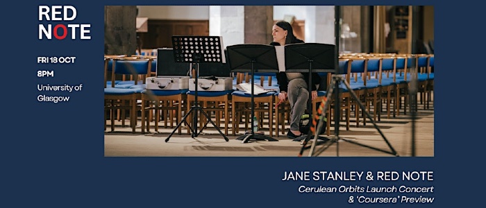 Image for Jane Stanley & Red Note | Cerulean Orbits Launch Concert & Coursera Preview