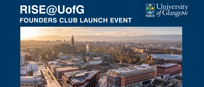 Image for RISE@UofG – Founders’ Club launch event