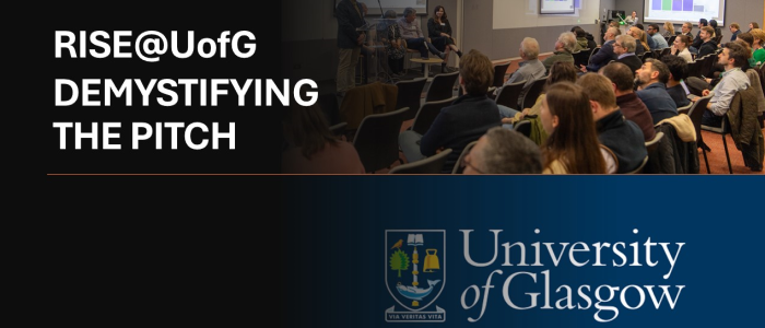 Image for RISE@UofG presents: Demystifying the Pitch