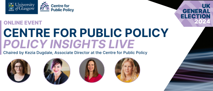 Image for Centre for Public Policy: Policy Insights Live